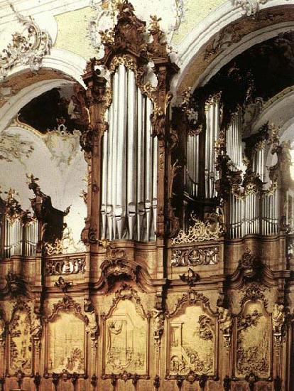 Johan Christian Dahl Organ oil painting image